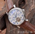 Copy Patek Philippe Grand Complications tourbillon Watches White Face